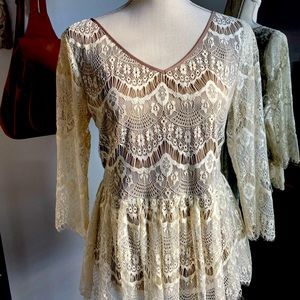 Altar’d State lace blouse